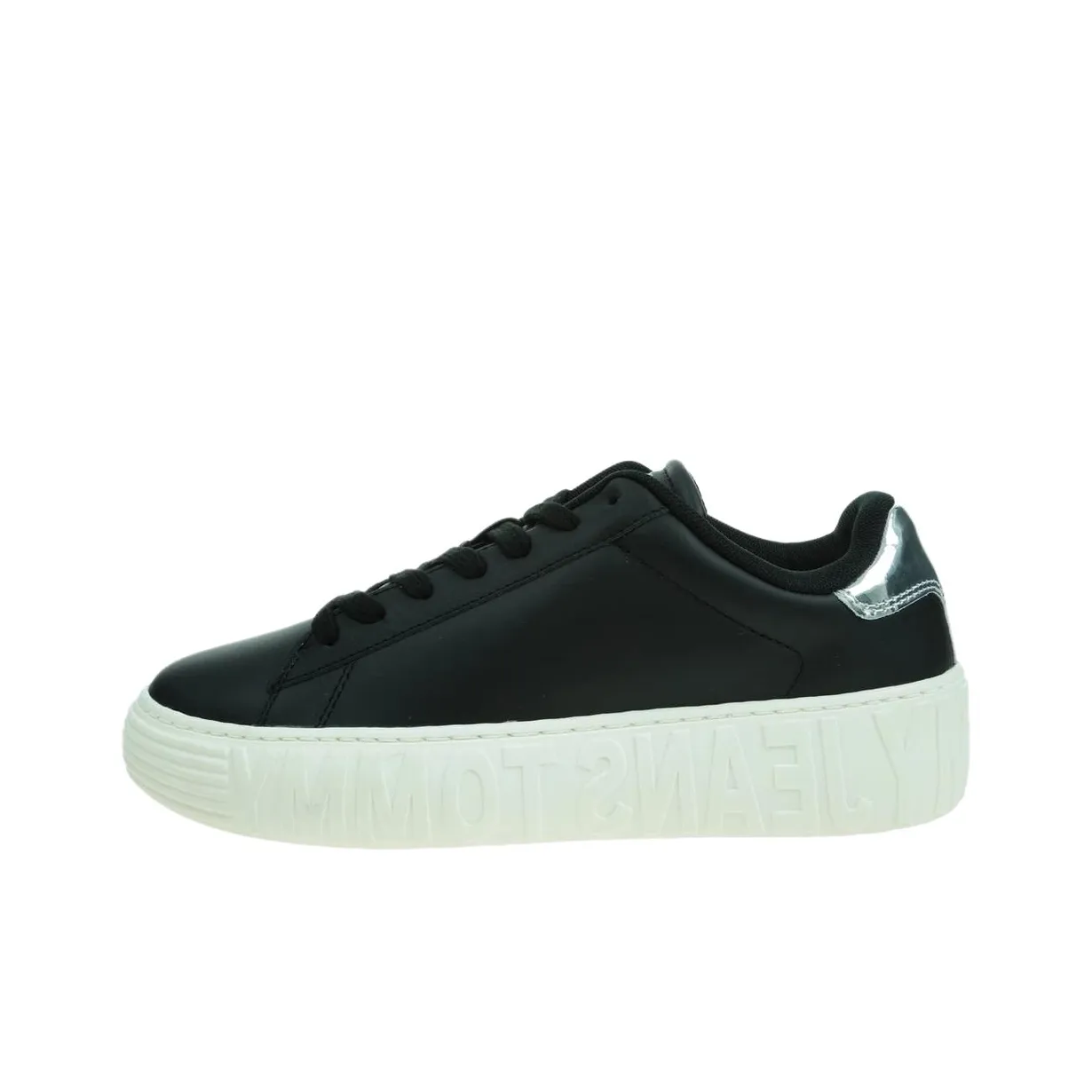 Tommy Hilfiger Cupsole Low Top Skateboard Shoes Women's Black