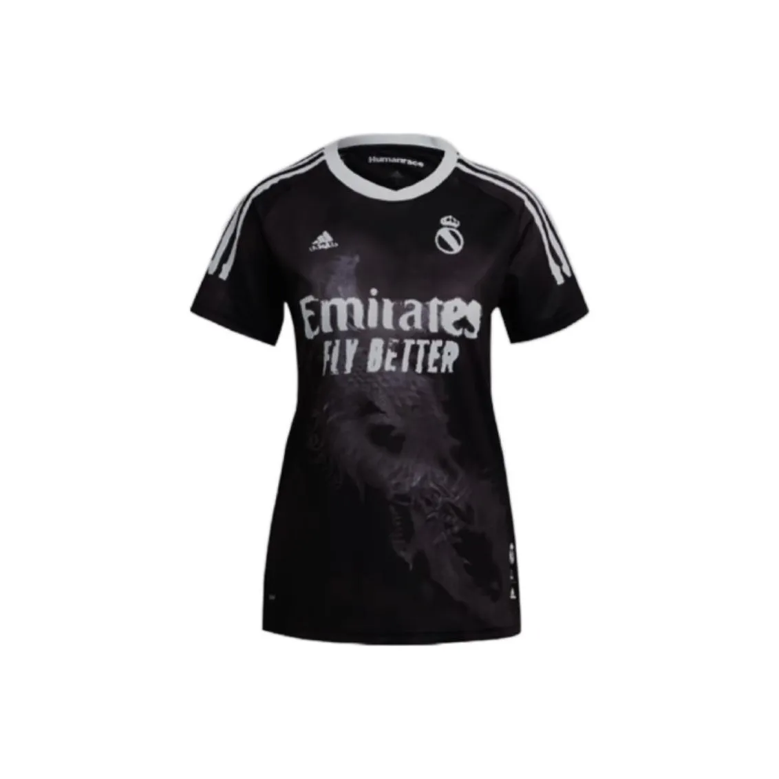 Adidas Real Madrid Human Race Women'ss Jersey Black/White