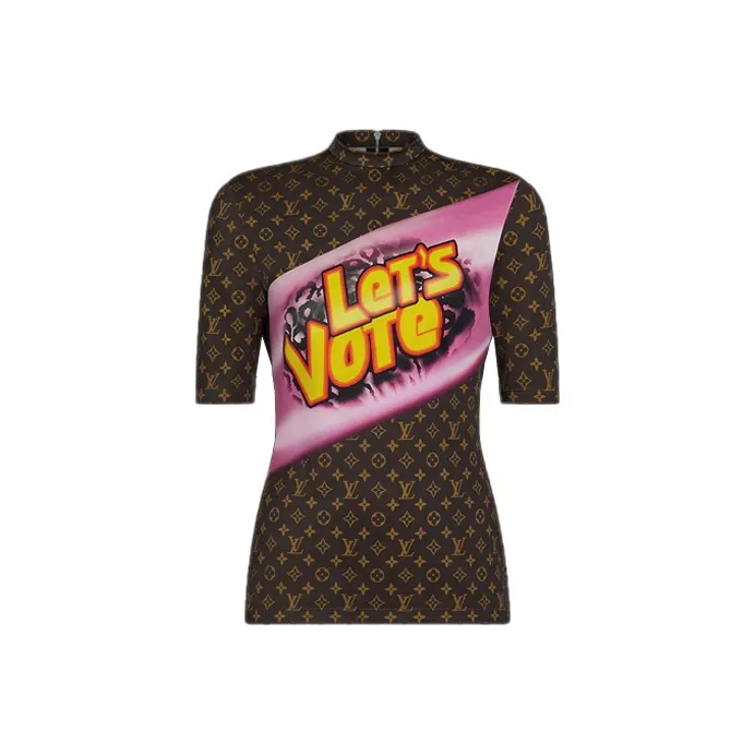 LOUIS VUITTON T Shirt Women's Brown