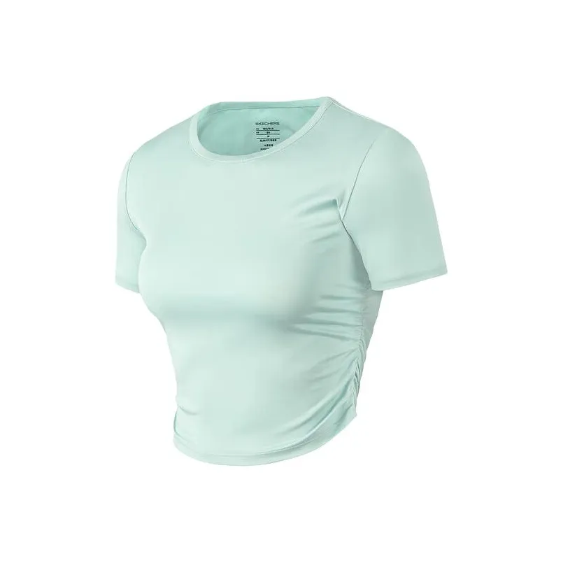 Skechers T Shirt Women's Harbor Gray
