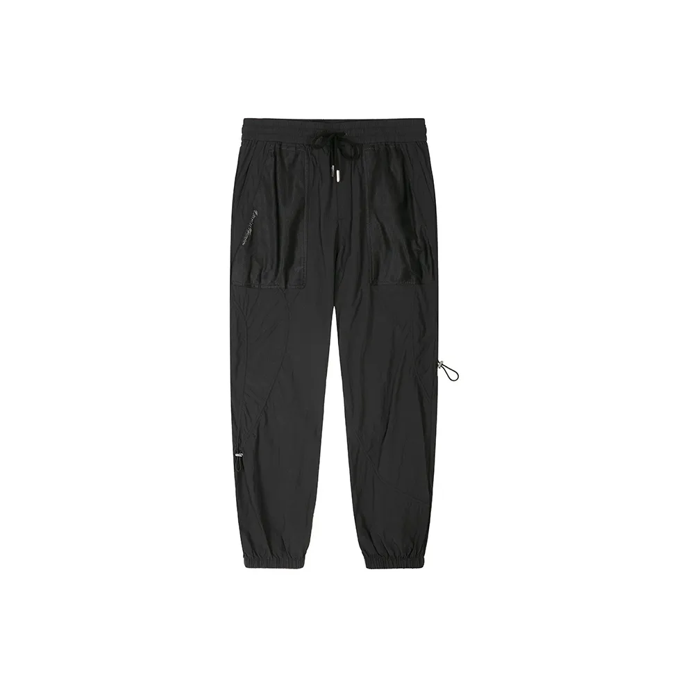 DAVID NAMAN Sports Pants Men's Black