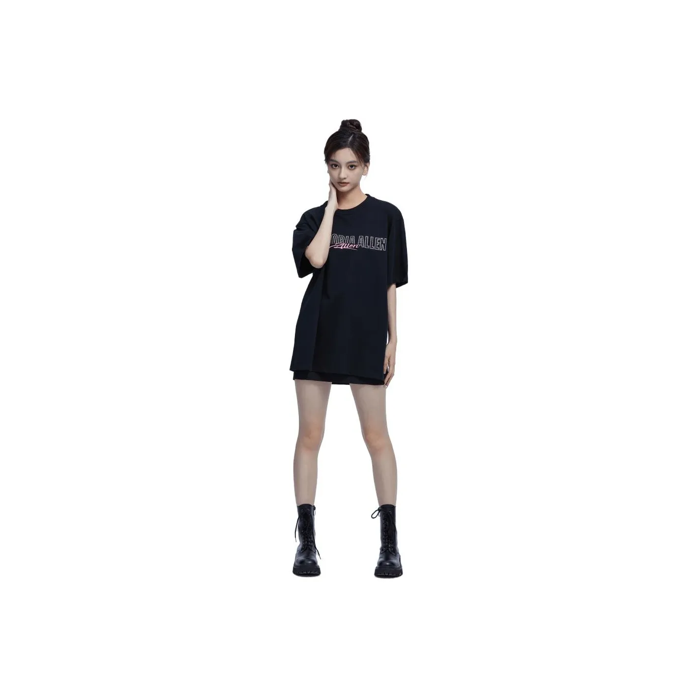 VICTORIA ALLEN T Shirts Women's Black