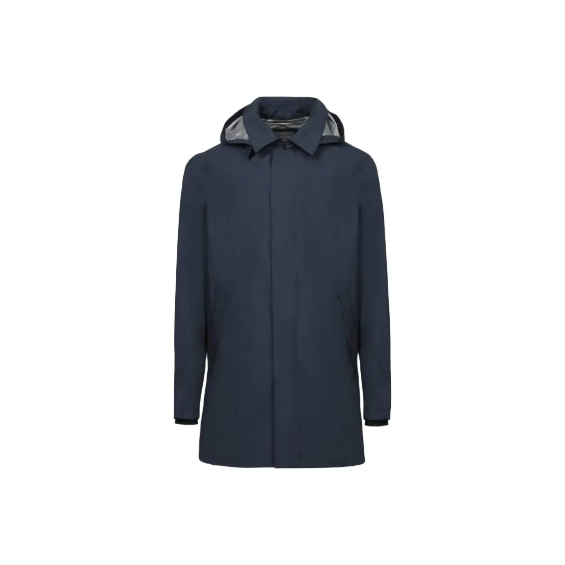 HERNO Long Sleeved Hooded Coat