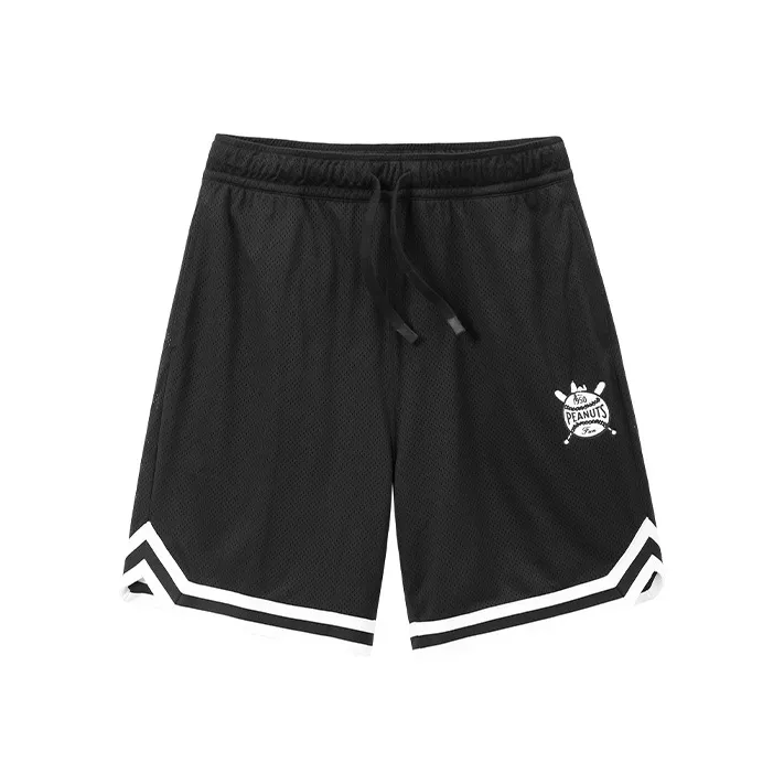 Fun x SNOOPY Повседневные шорты Мужские Черные