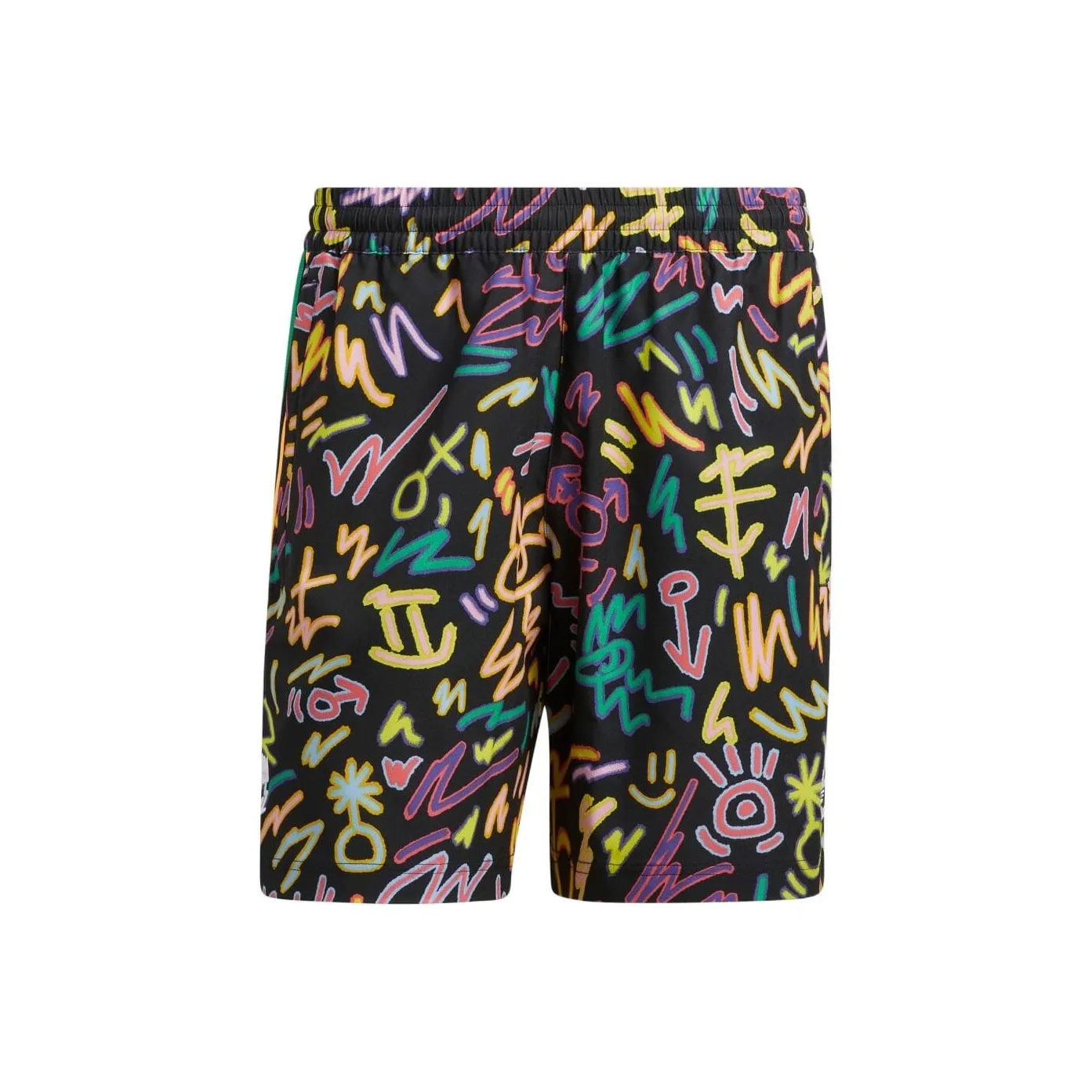 Adidas Мужские спортивные шорты черного цвета