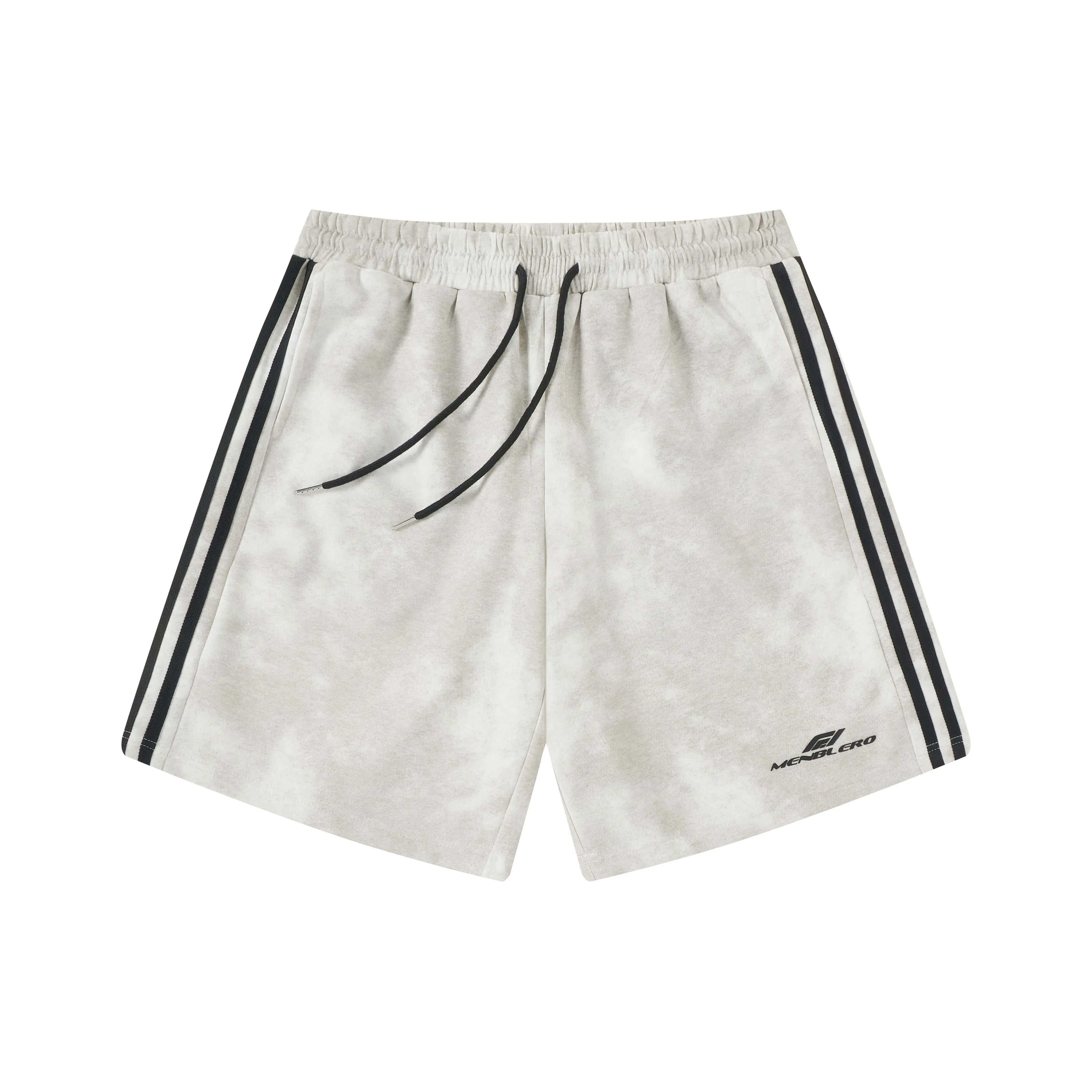 Menblero Casual Shorts Unisex White
