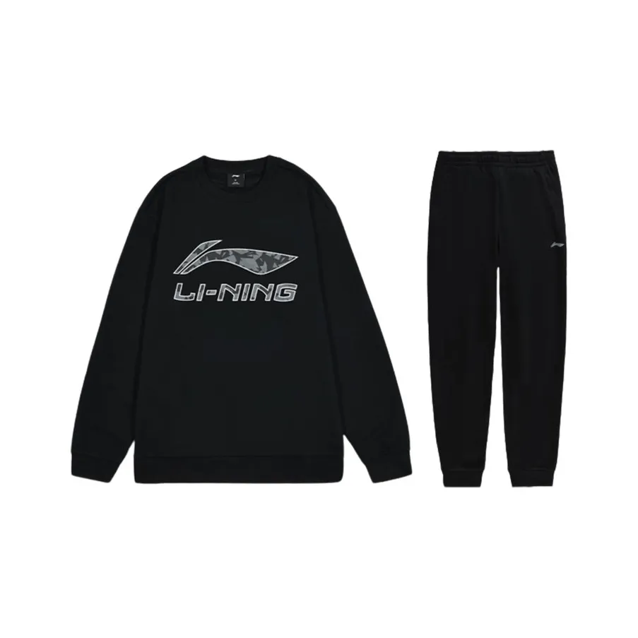 LINING Толстовка Комплект Мужской Черный
