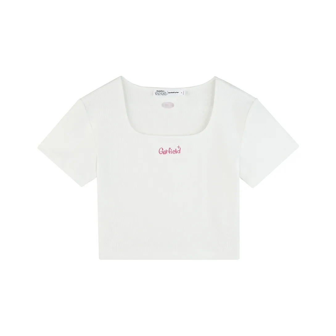 FUN X Garfield Белый Женские T-рубашки