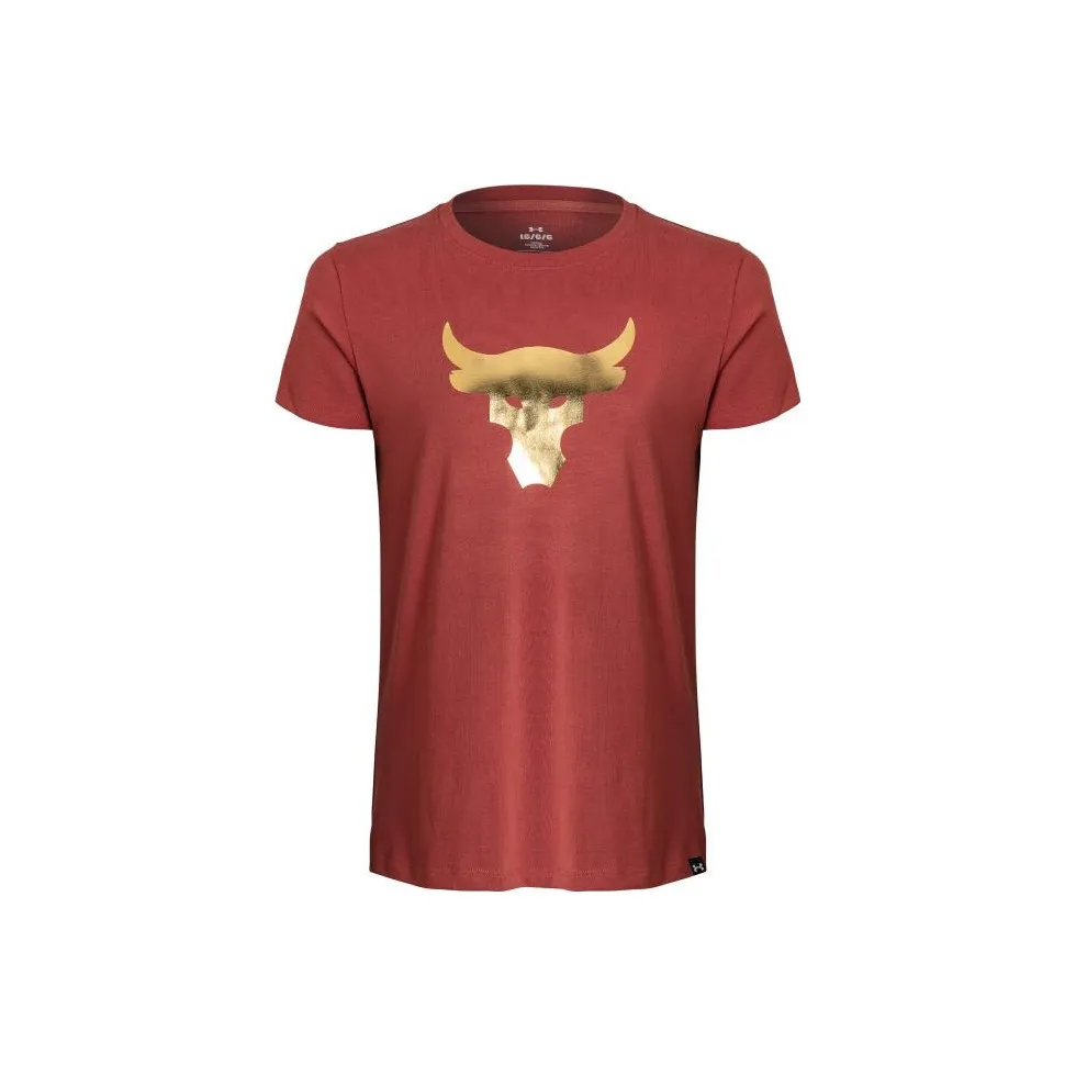 Under Armour Джонсон Красный Женские Футболки