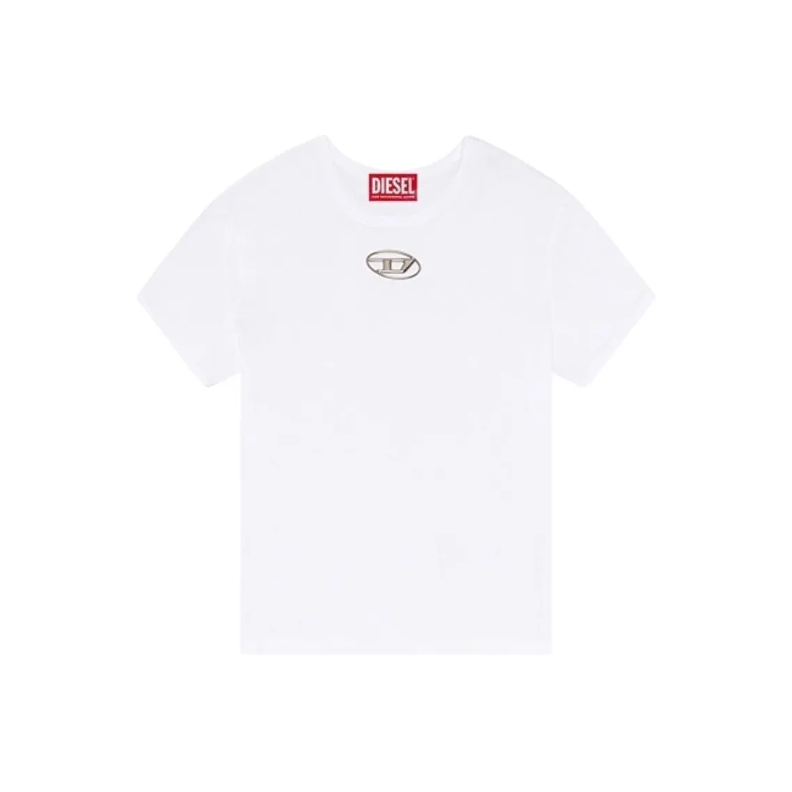 DIESEL Logo plaque T shirt