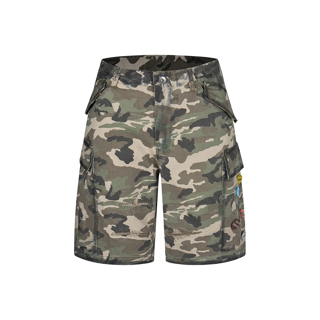 GBXM Cargo Shorts Unisex Camouflage