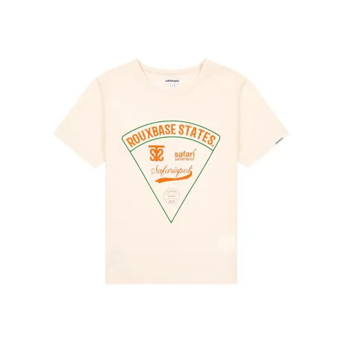 Safarispot Сливочный/Сливочный Женские Рубашки T