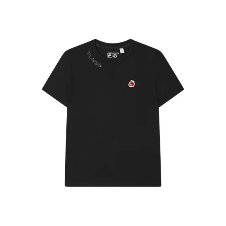 FILA x Tim Lahan Стандартная футболка женская глубокий черный