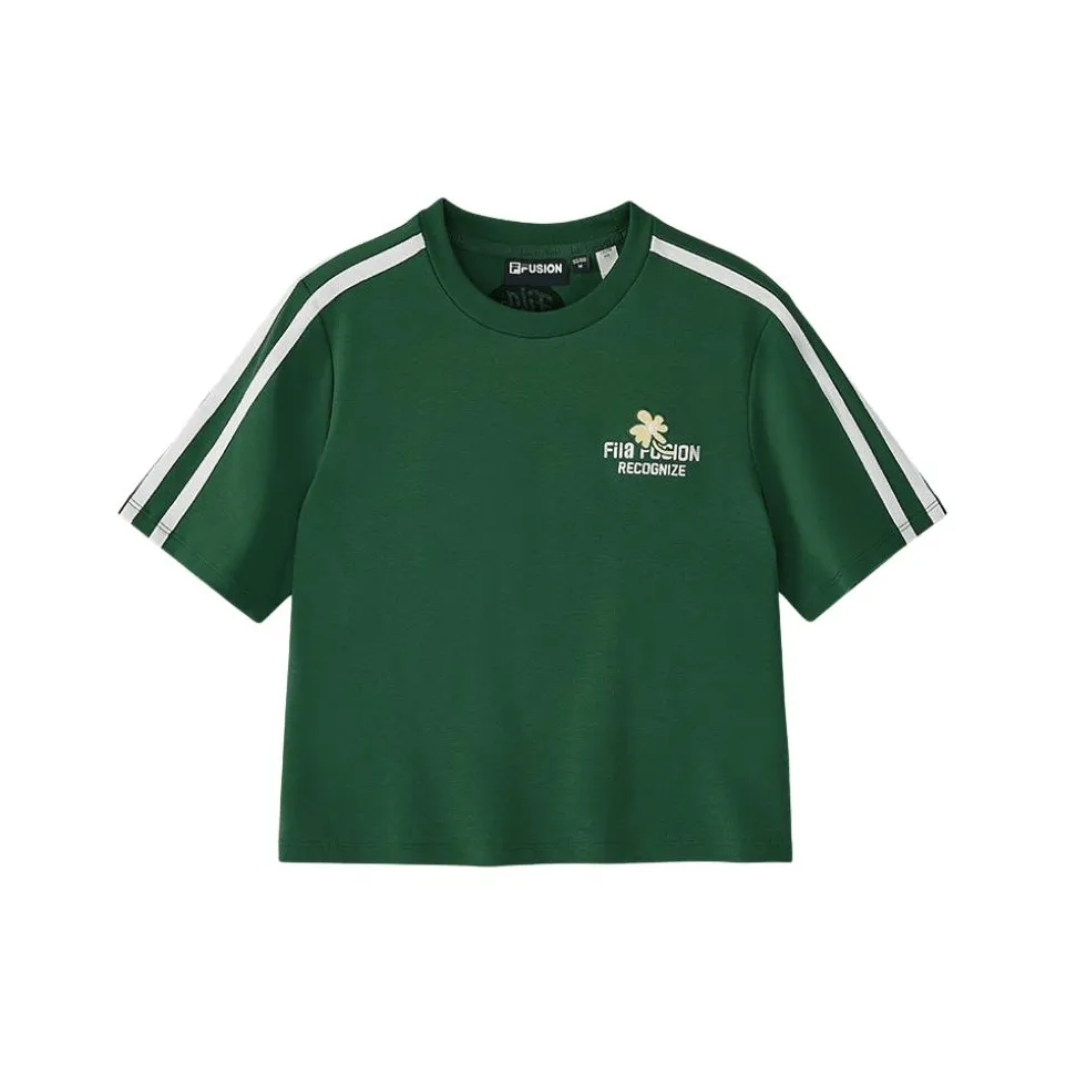 FILA FUSION T Shirt Women's Lime Green