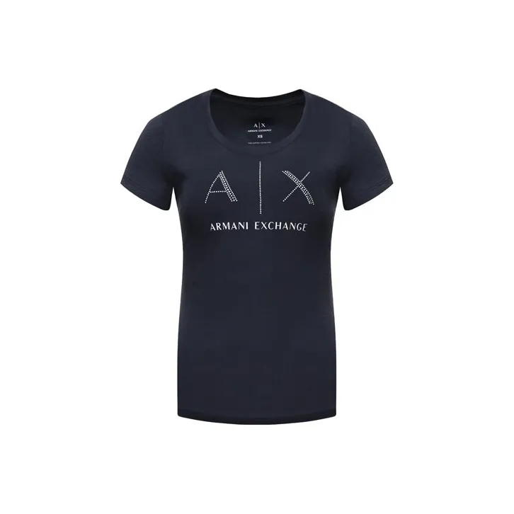 ARMANI EXCHANGEAE T Shirt Women's Navy Blue