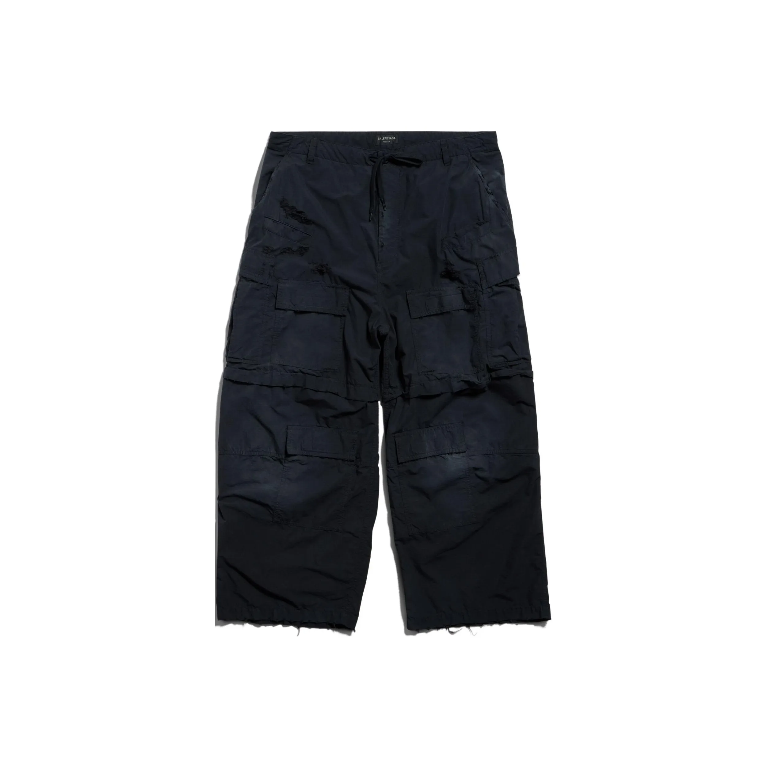 Balenciaga Drawstring Cargo Trousers