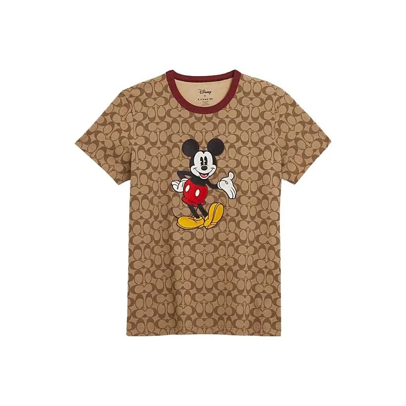 COACH x Disney FW23 T-Shirt Женская Хаки