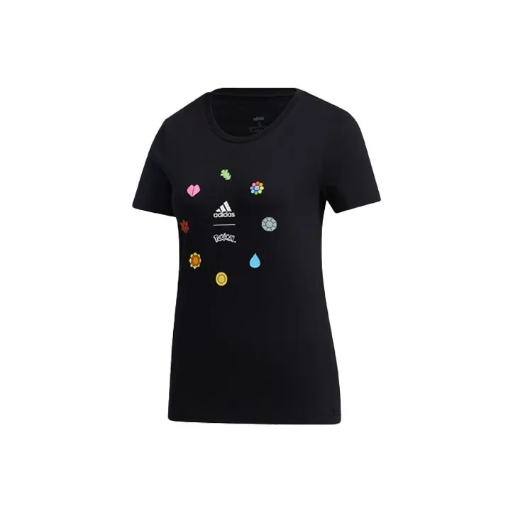 Adidas x Pokémon T-Shirt Женская Черная