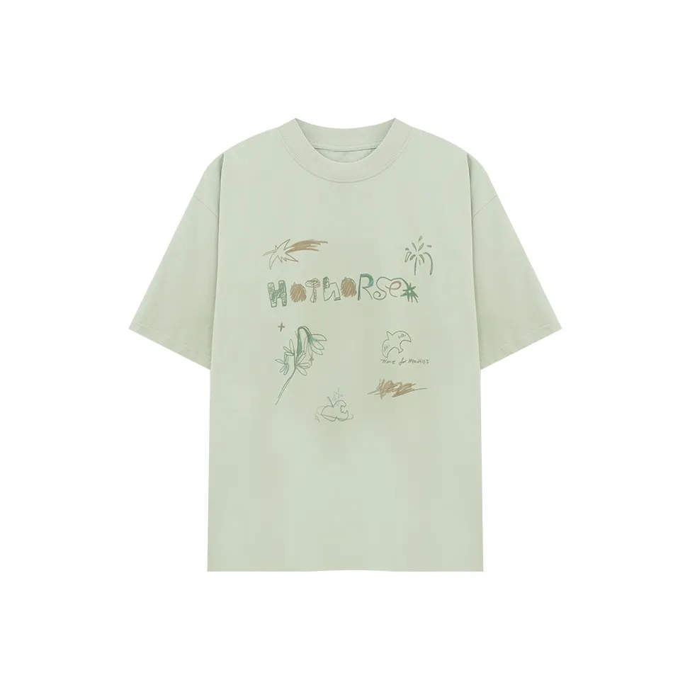 HOT HORSE Short Sleeved T Shirts Unisex