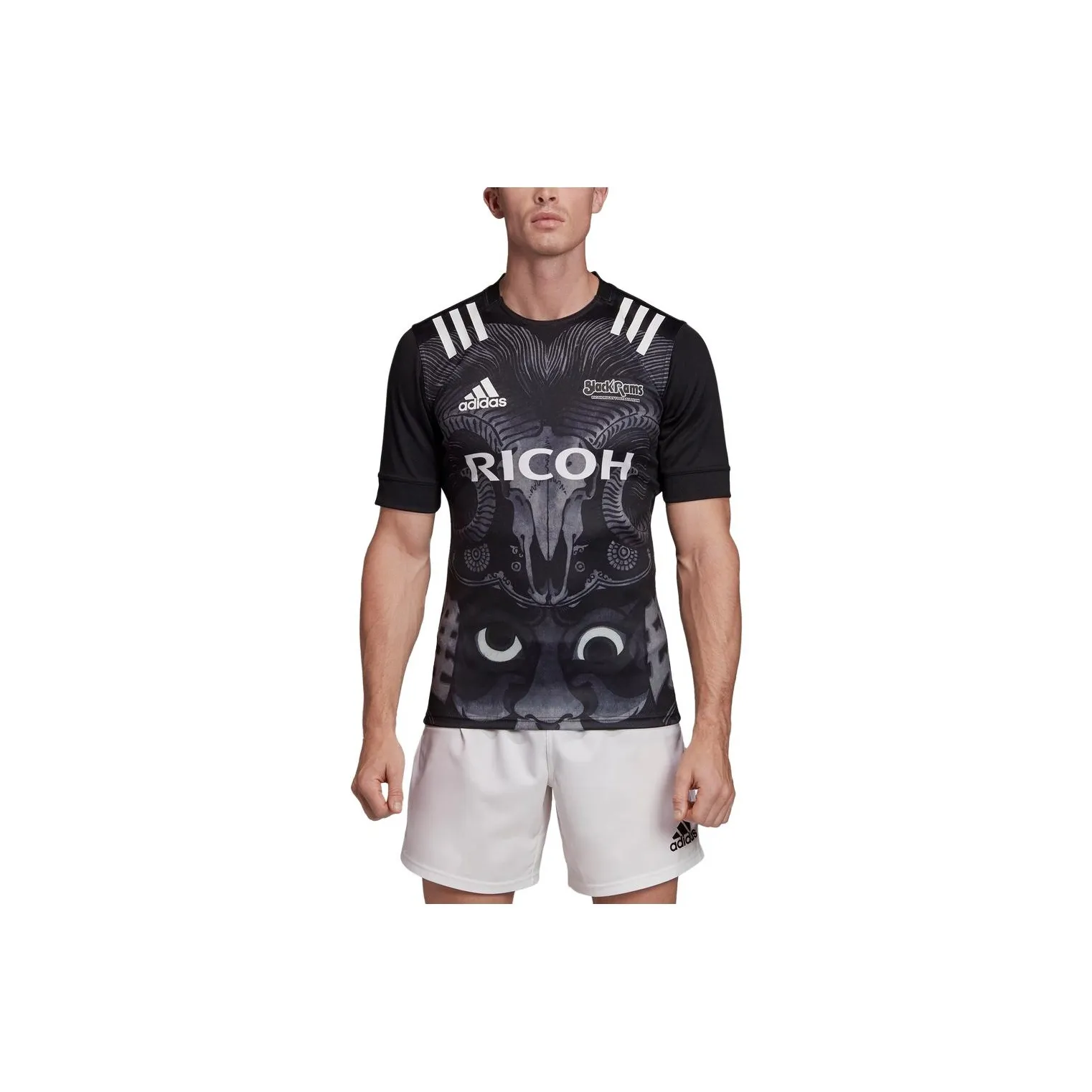 Adidas Rugby Jerseys Men's Black