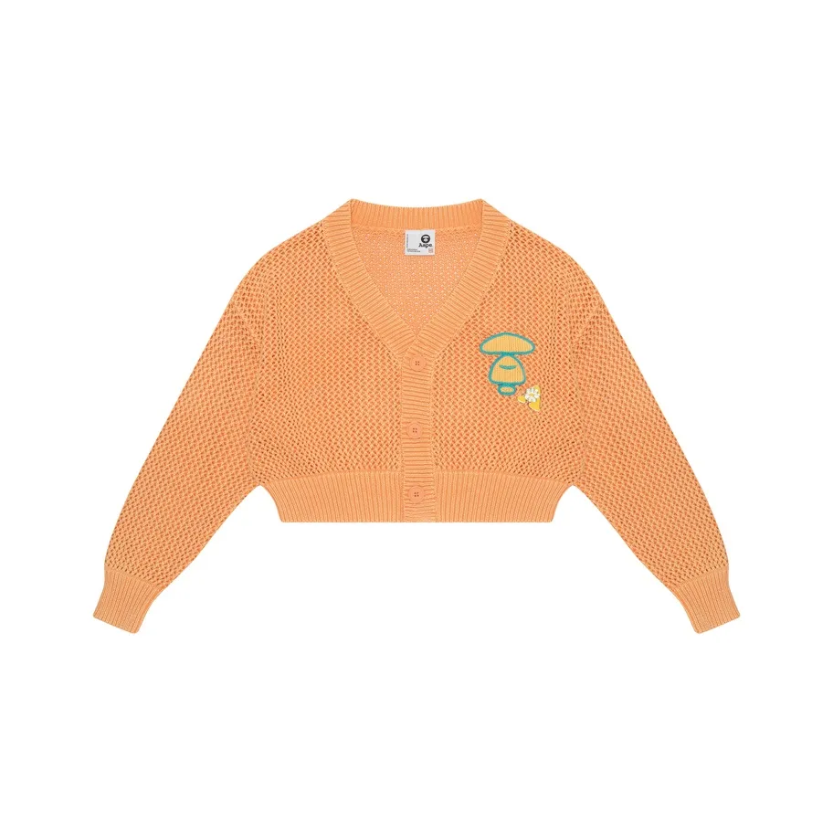 Aape Crop Tops Women's Orange ORX