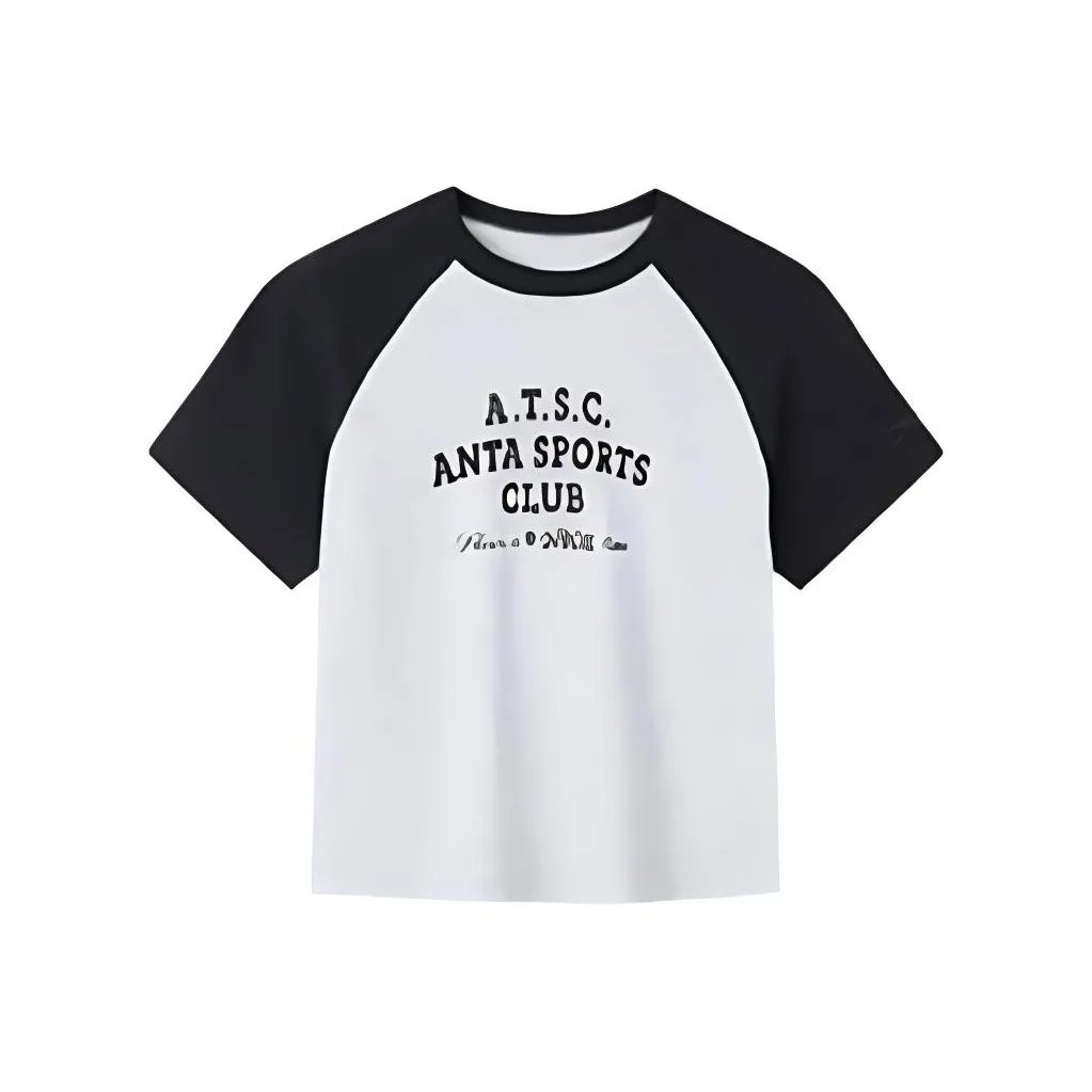 Anta Life Collection T Shirt Women's Gray Heather Gray/Basic Black