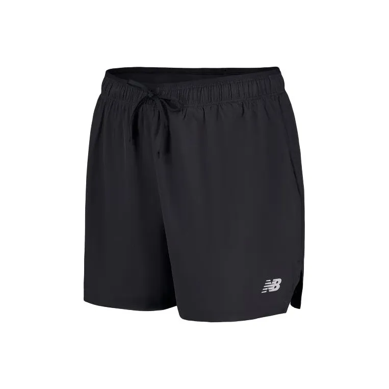 New Balance Бег Шорты Мужские Черные