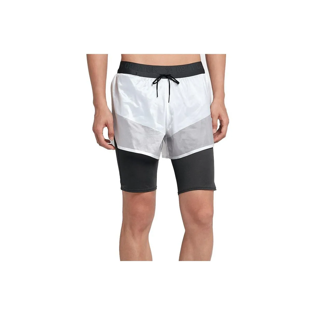 Nike Белые Спортивные Шорты для Мужчин