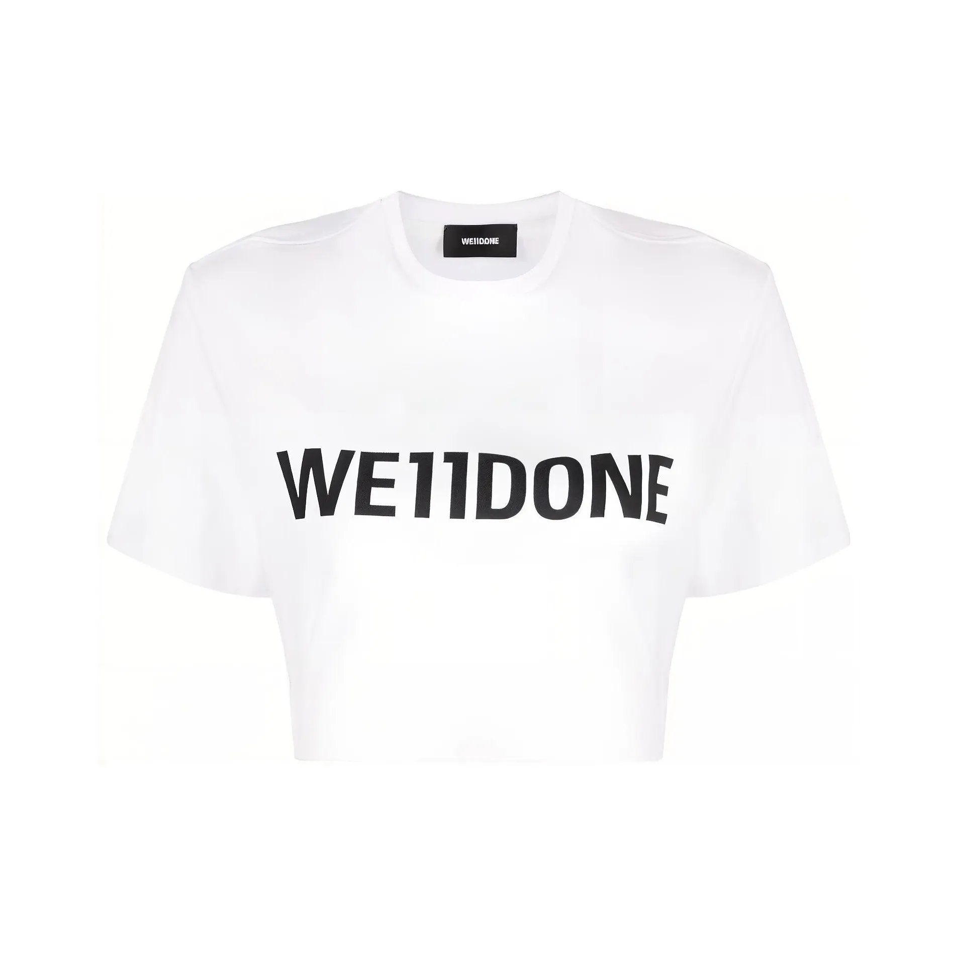 WE11DONE SS23 T-Shirt Женская Белая