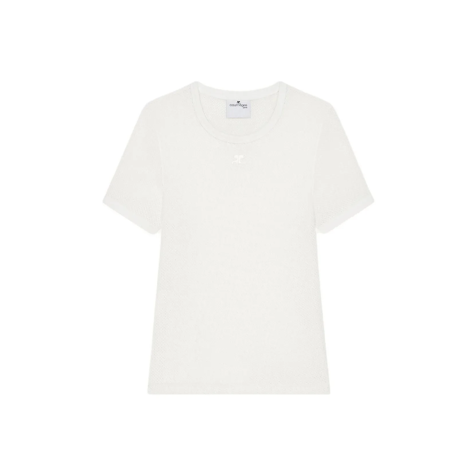 COURREGES SS25 T-рубашка Женская Белая