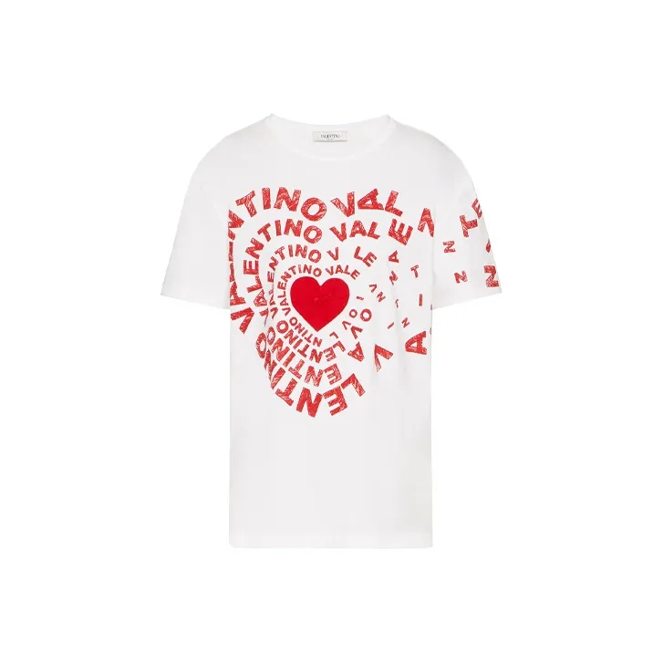 Valentino Белые Женские Футболки