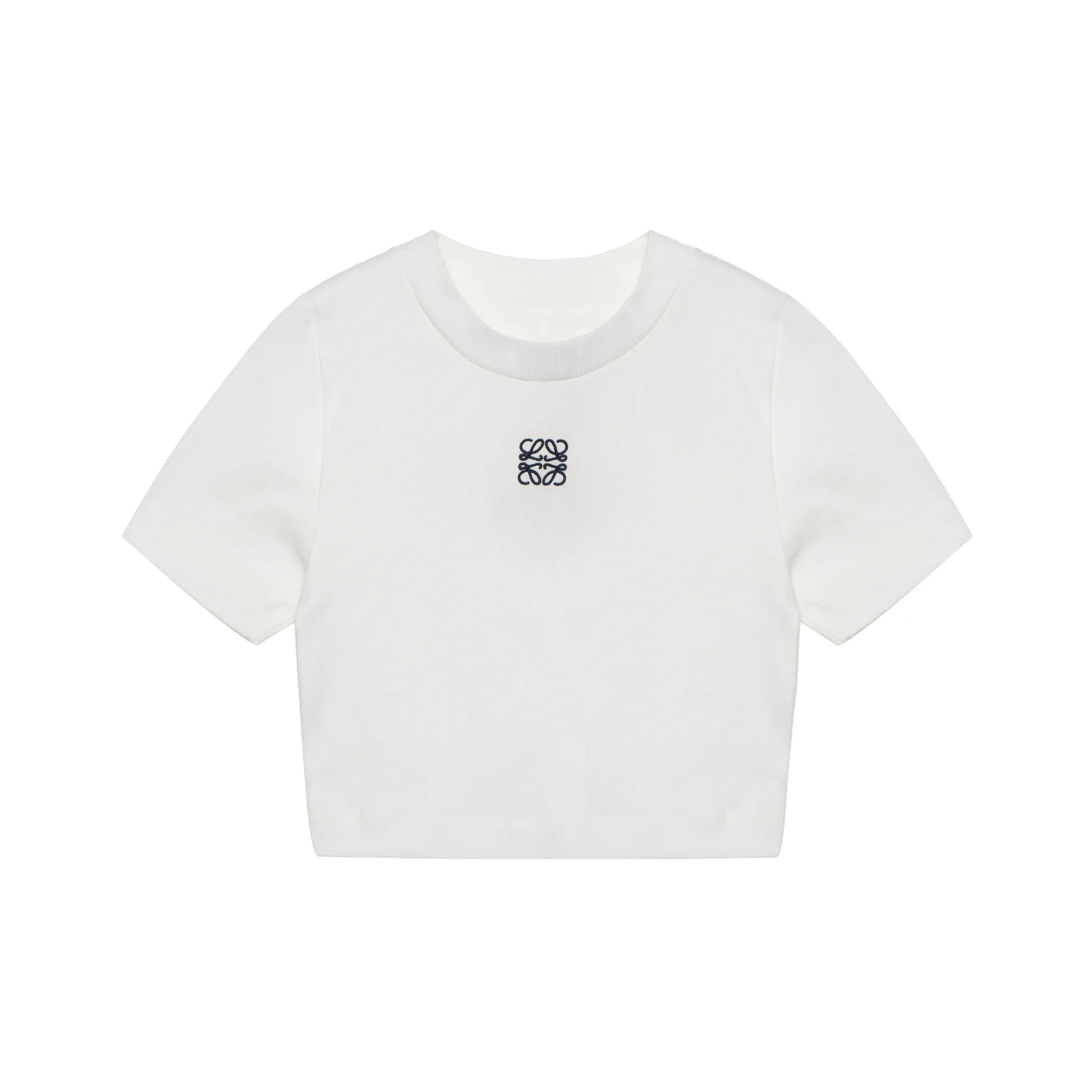 LOEWE 2000s Anagram embroidered T shirt