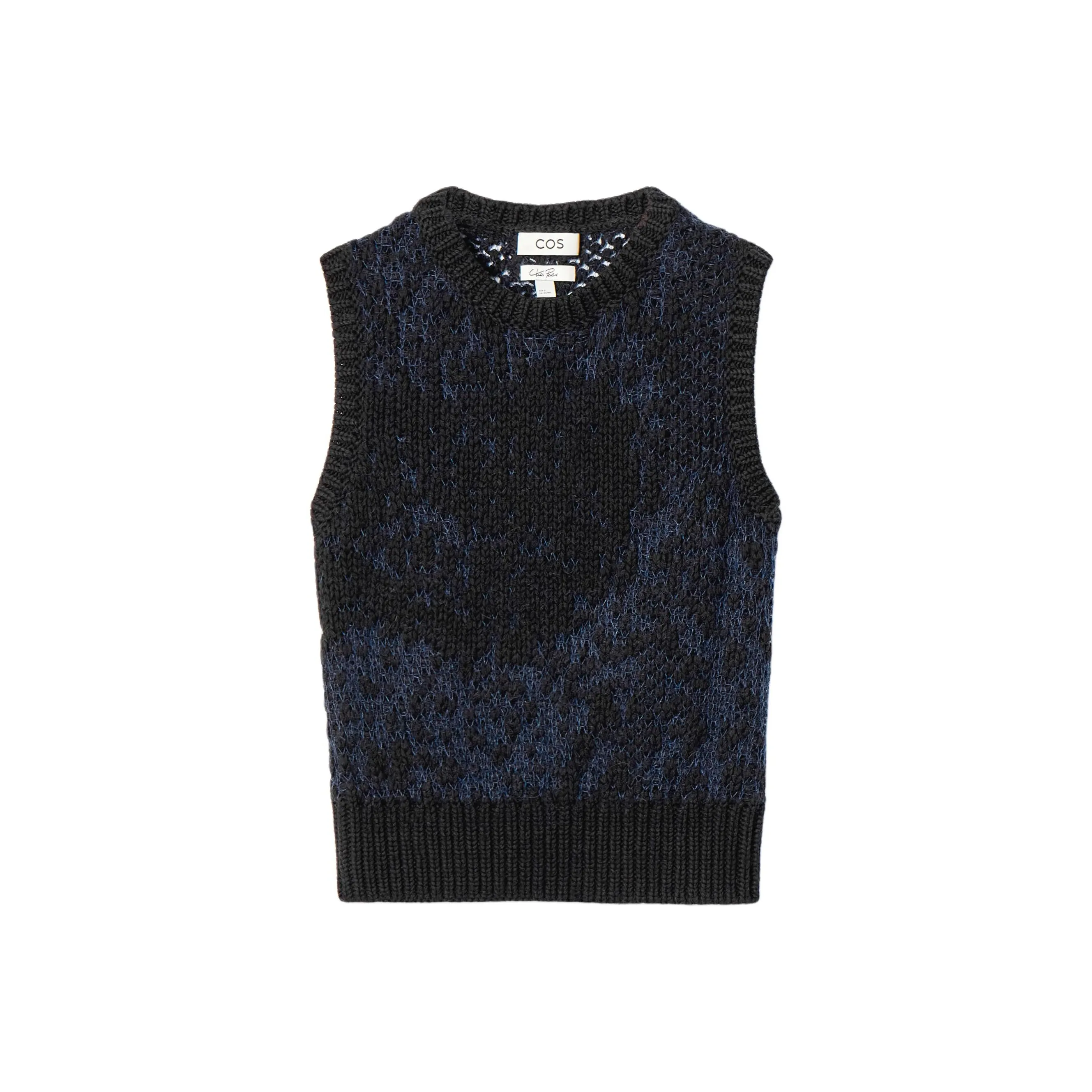 COS Chris Perani Collaboration Женские майки темно-синего цвета