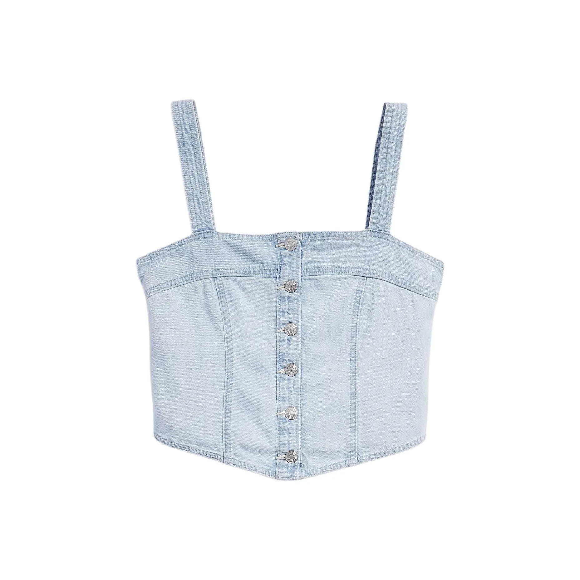 Levis Drea Denim Crop Top