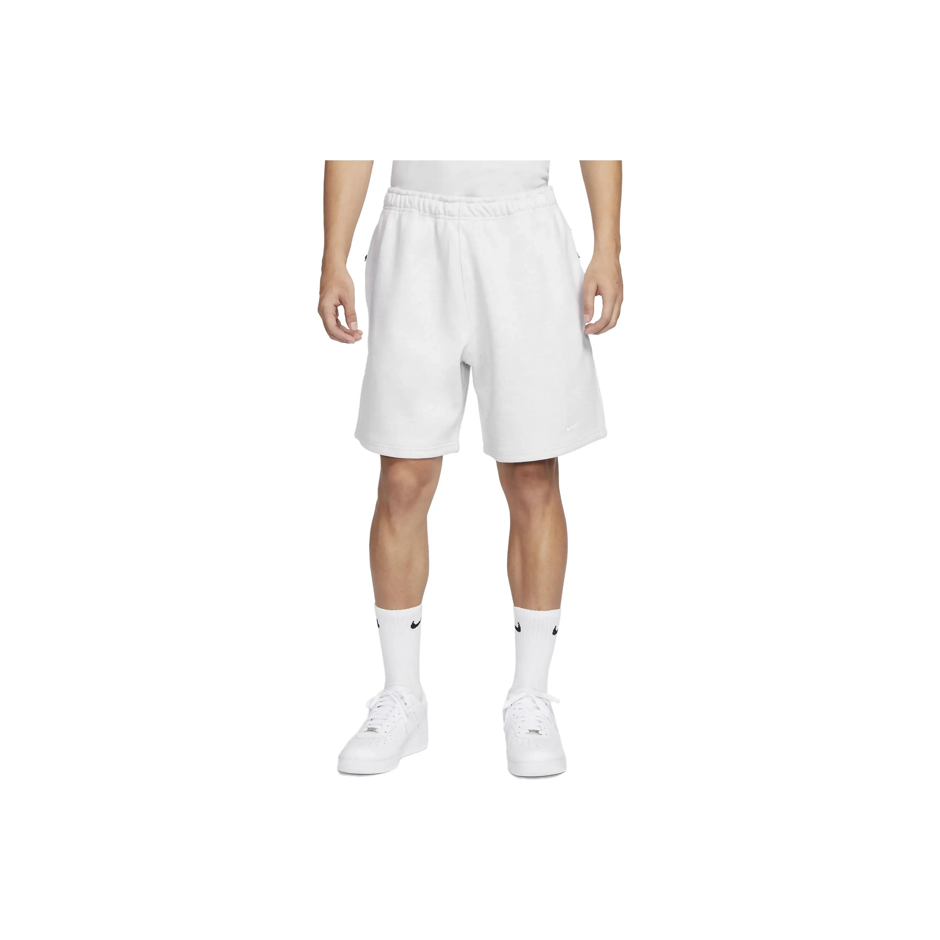Nike Белые Спортивные Шорты для Мужчин