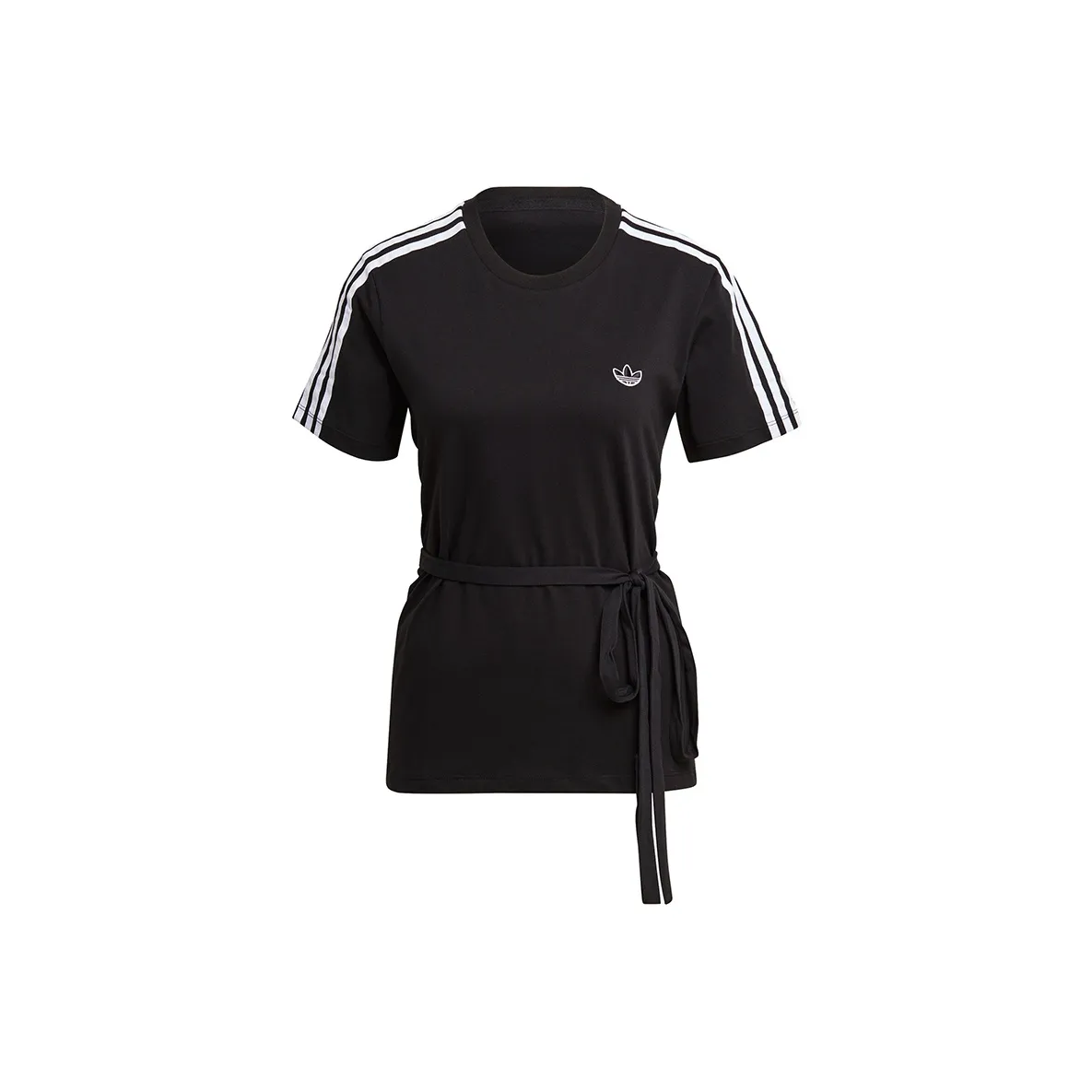Adidas Originals Set in Sleeve T Shirt Women's Black