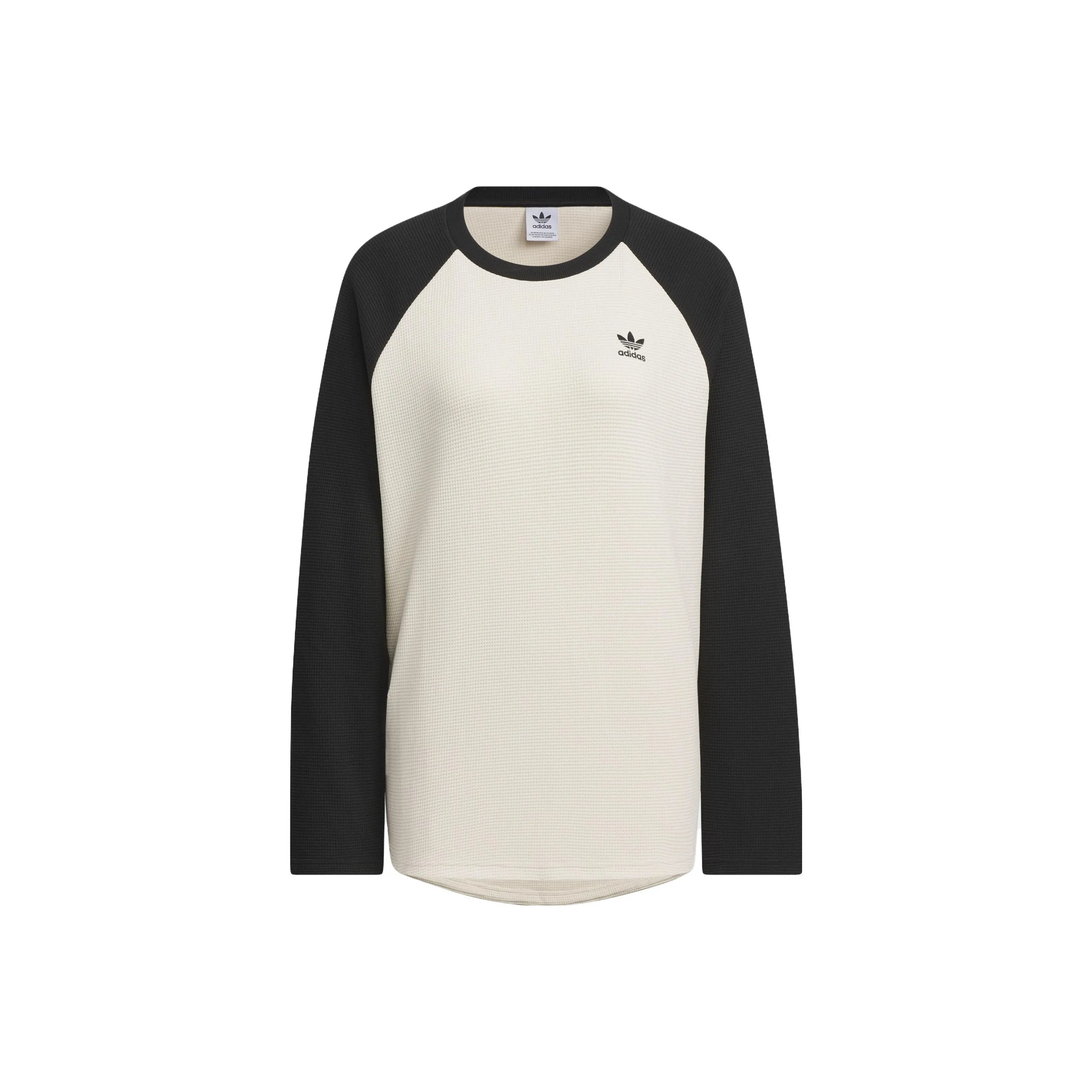 Adidas Originals Raglan Sleeve T Shirt Women's Wonder White/Black