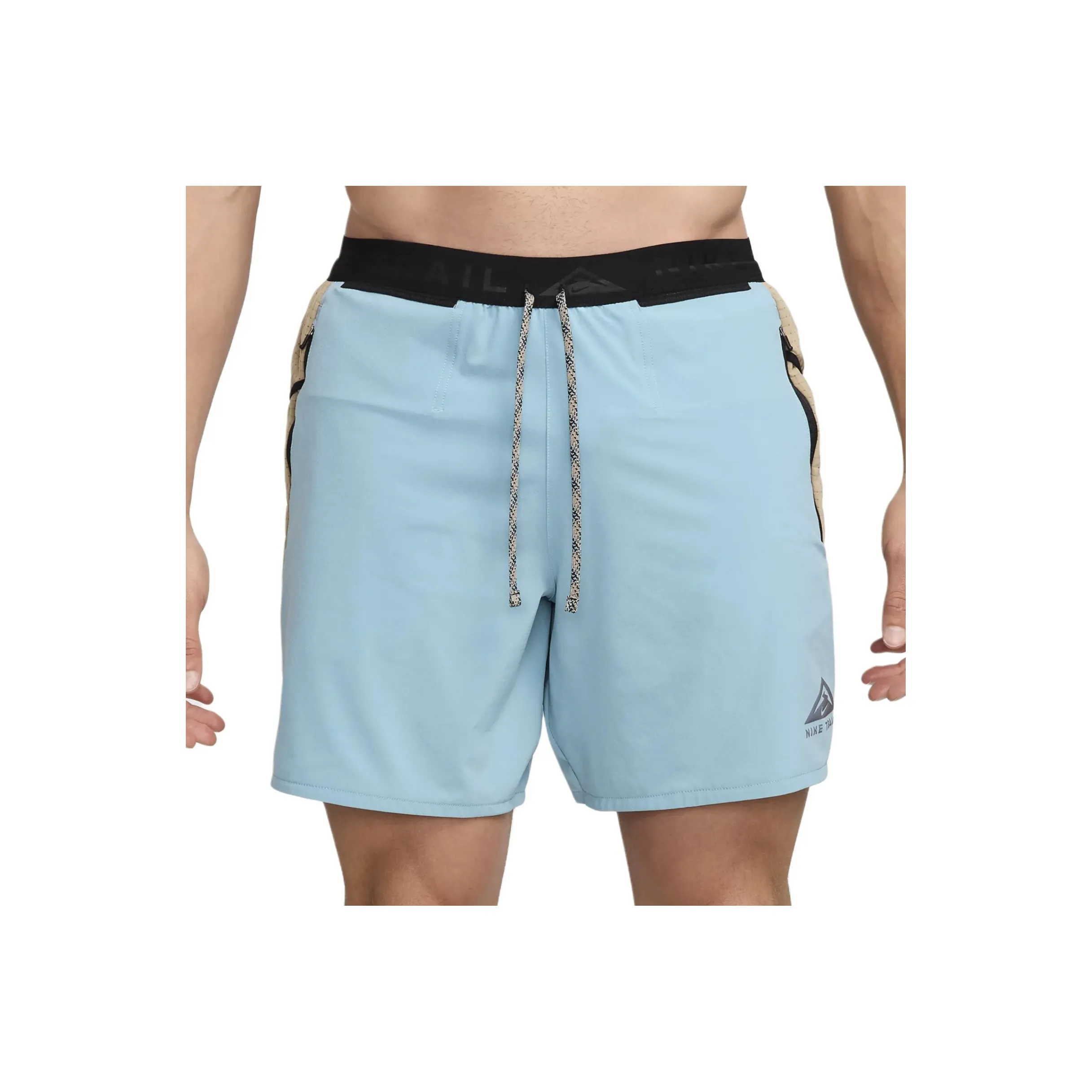 Nike Casual Shorts Men Denim Turquoise
