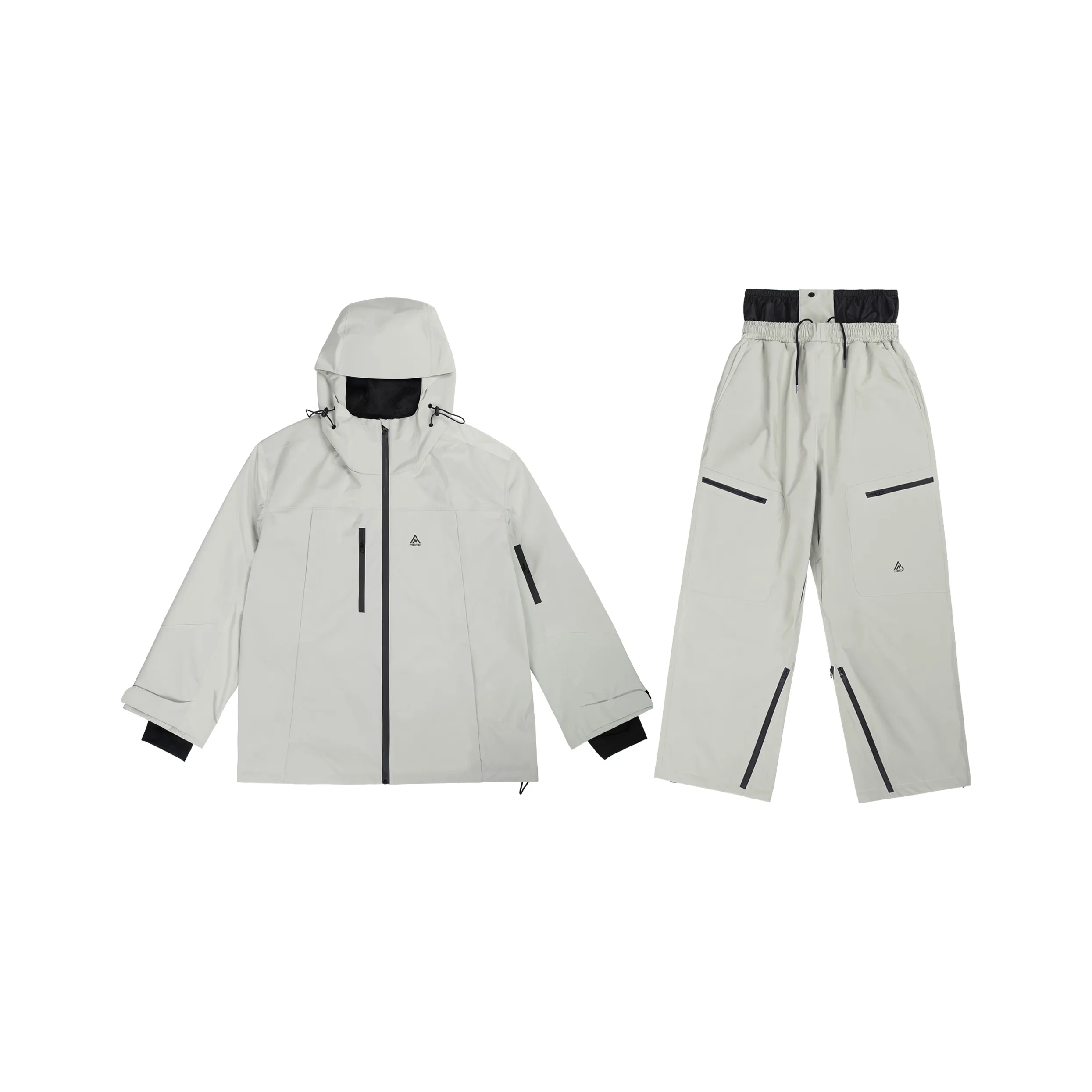 MECK Одежда Наборы Бежевый Унисекс Лыжные костюмы