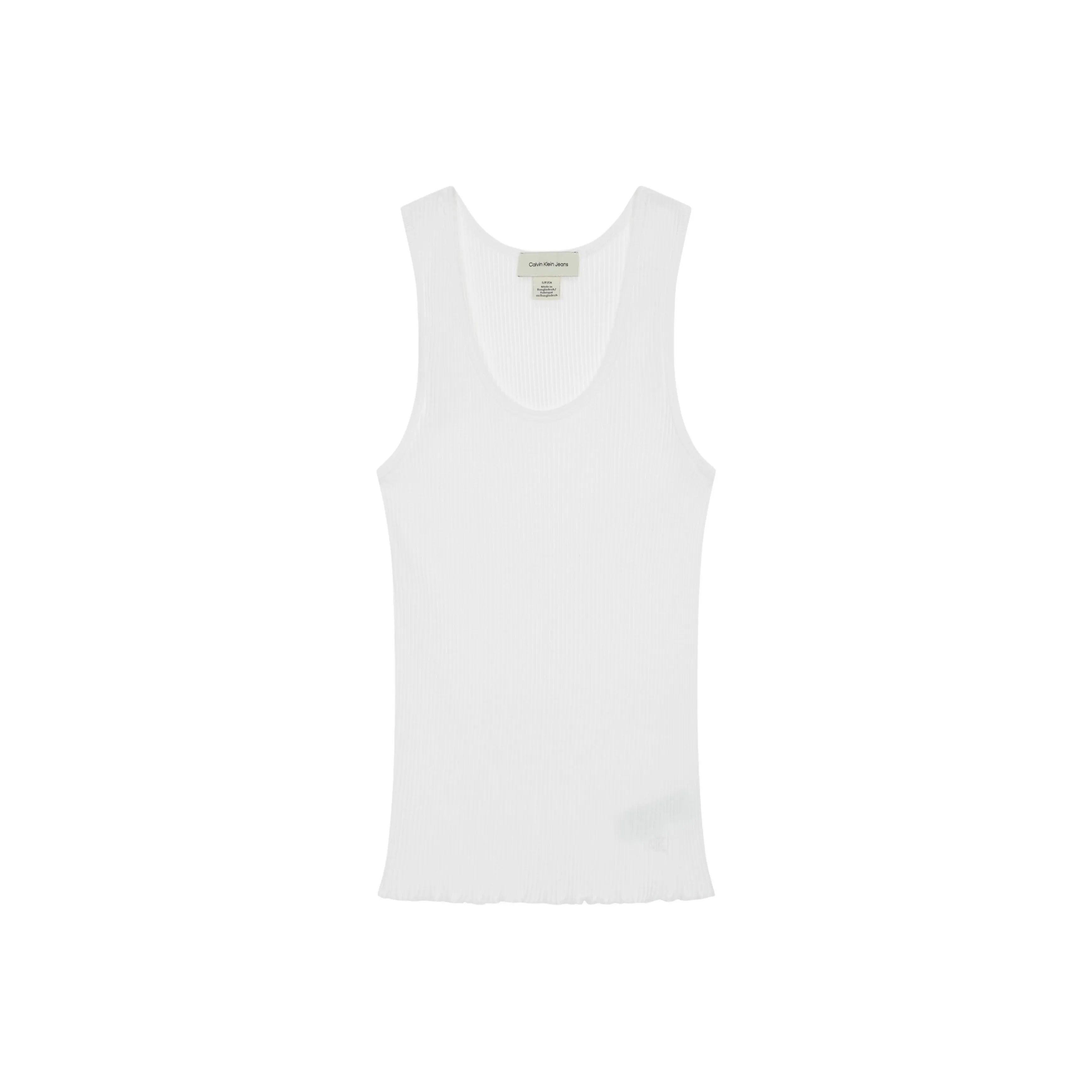 CALVIN KLEIN Tank Tops Women's White