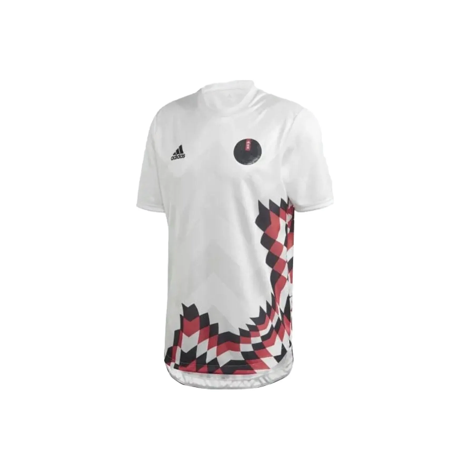 Adidas T-Shirt Японская версия Унисекс Белый