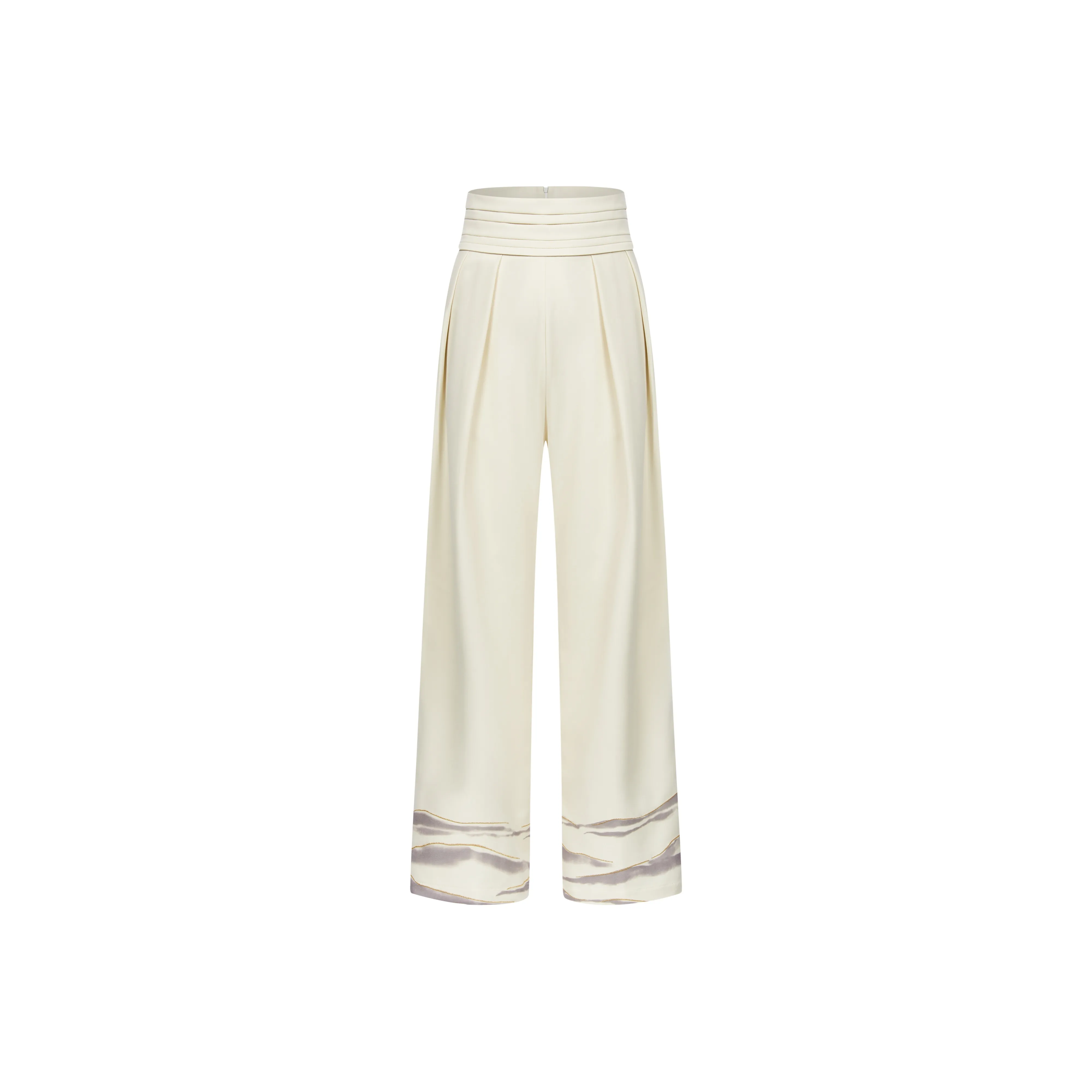 CNEW Casual Pants Unisex Ecru