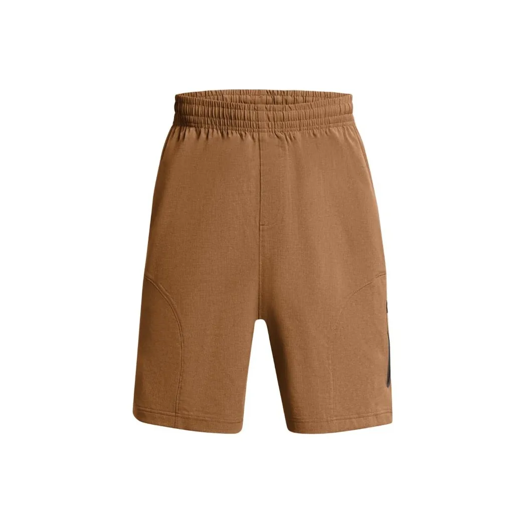 Under Armour Повседневные шорты Мужские Тундра Коричневый