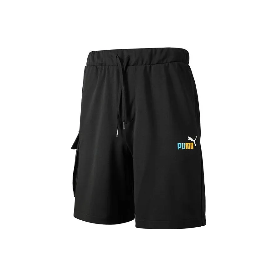PUMA Спортивные шорты Унисекс Черные