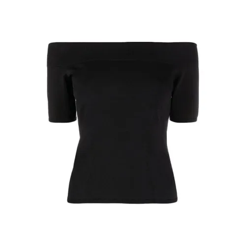 Alexander McQueen Черные Женские Футболки