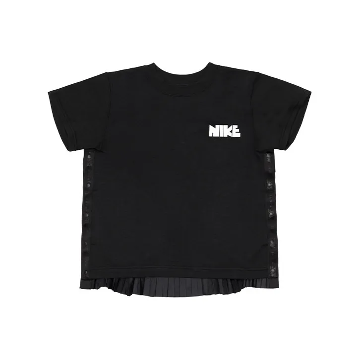 Nike x Sacai T Shirt Women's Black Asia Version