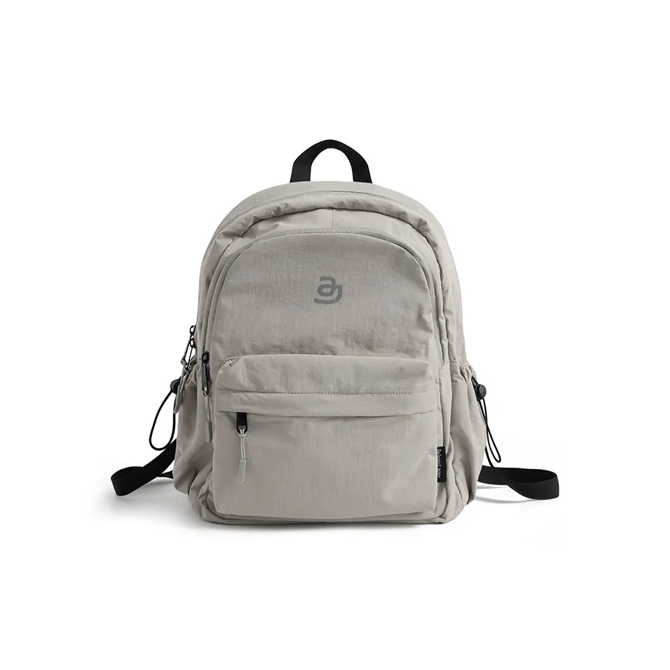 JACD Nylon Fabric Laptop Bag Backpack Regular Unisex Gray/Yellow