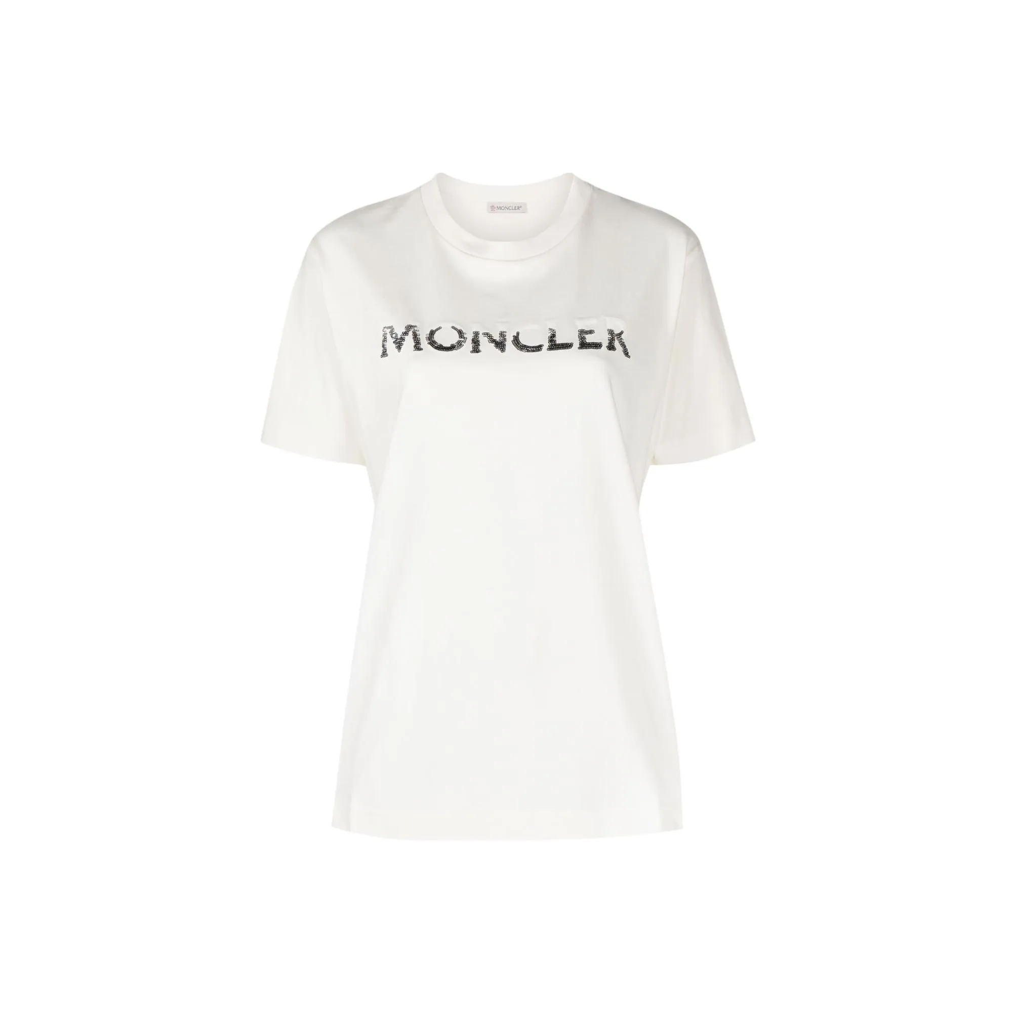 Moncler Sequin-embellished Cotton T-shirt