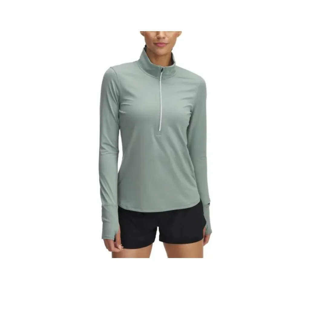 Under Armour Qualifier SS25 T-Shirt Женская Lime Green