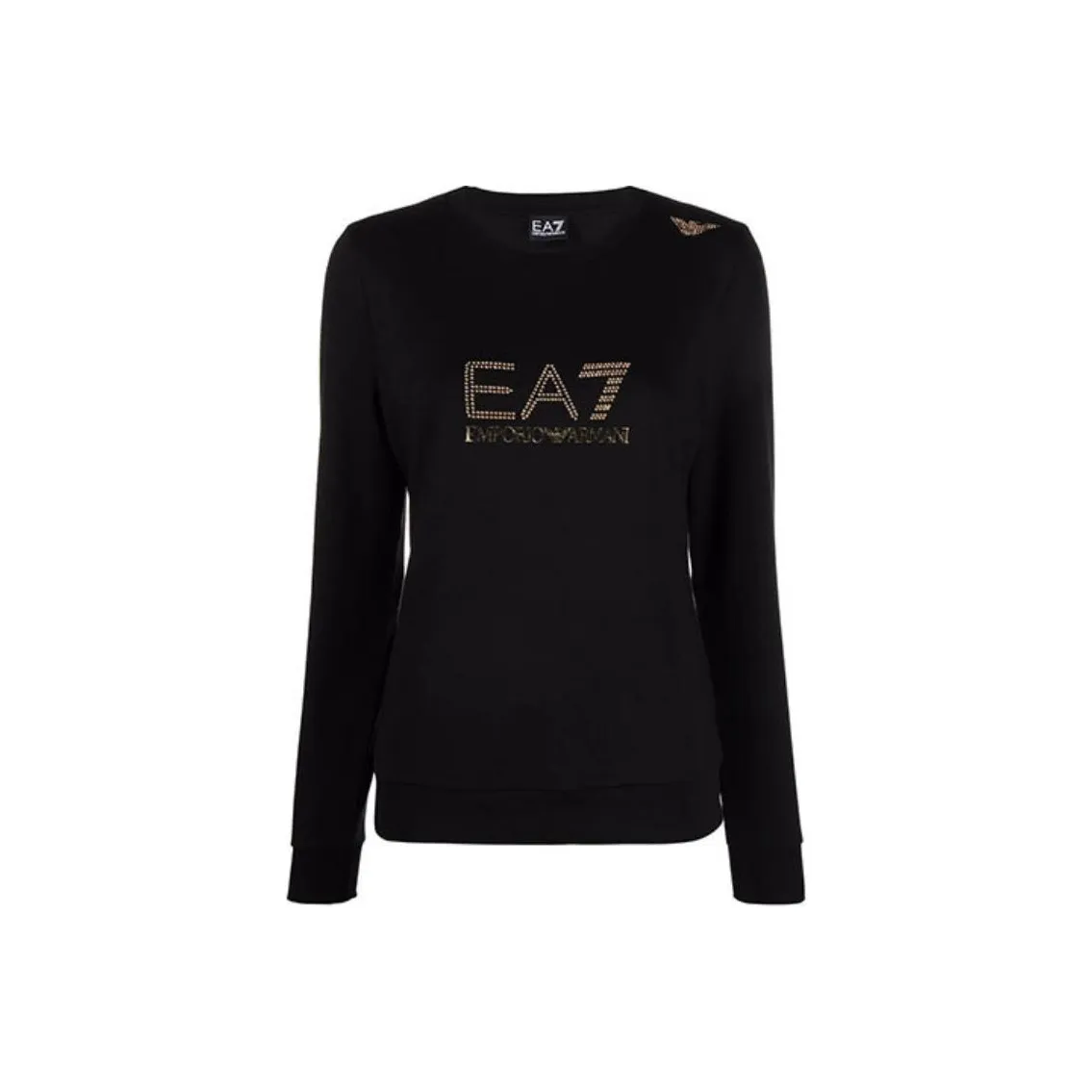 EMPORIO ARMANI EA7 FW21 T Рубашка Женская Черная